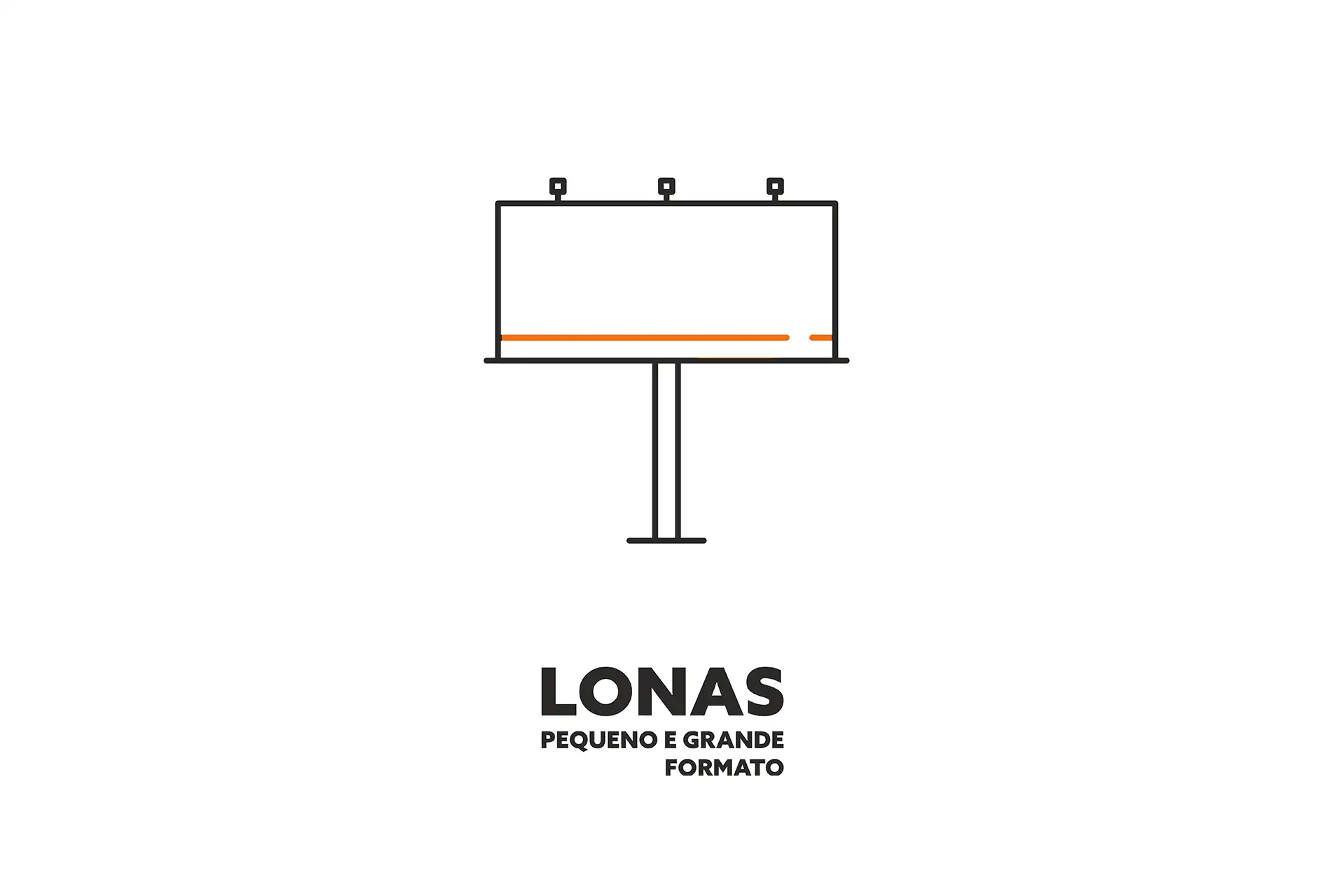 Lonas de grande e pequeno formato